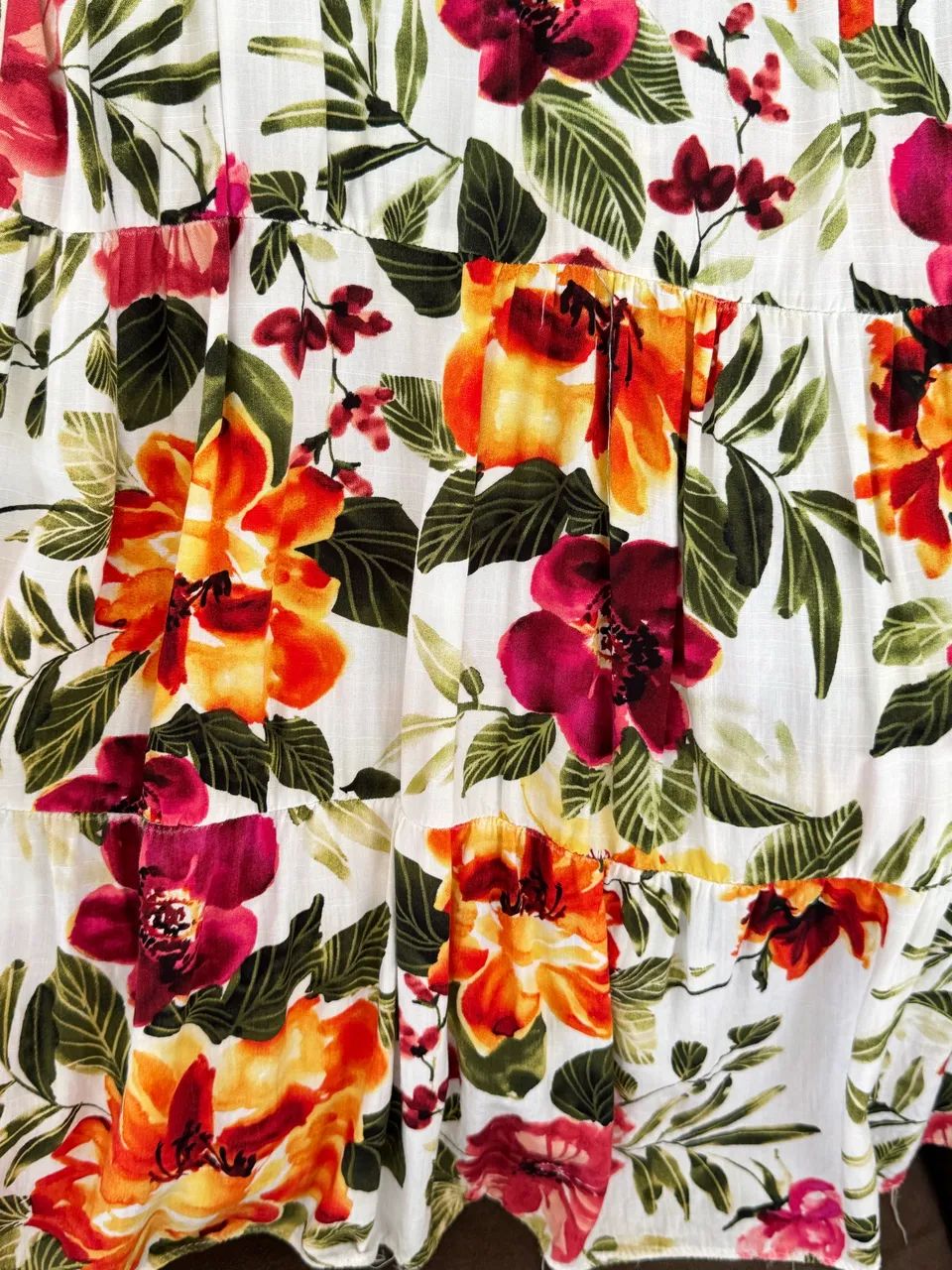 Vestido Floral Viscose com forro  - Foto 3