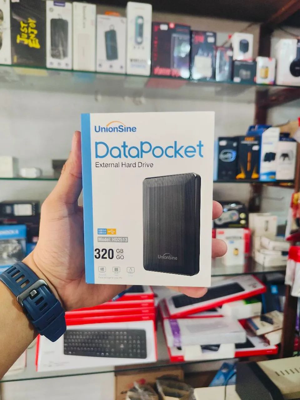 Hd externo 320gb e 500gb unionsine datapocket 3.0  - Foto 2