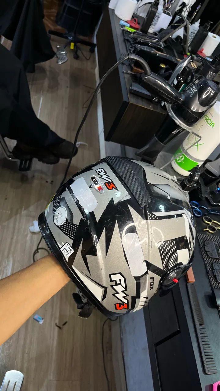 Capacete gtx fox grafite  - Foto 2