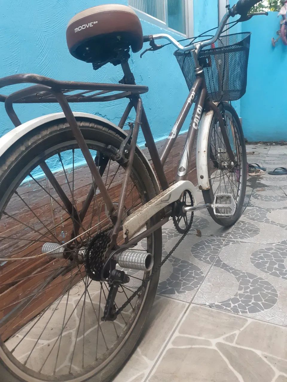 Bicicleta Caloi de marcha original 