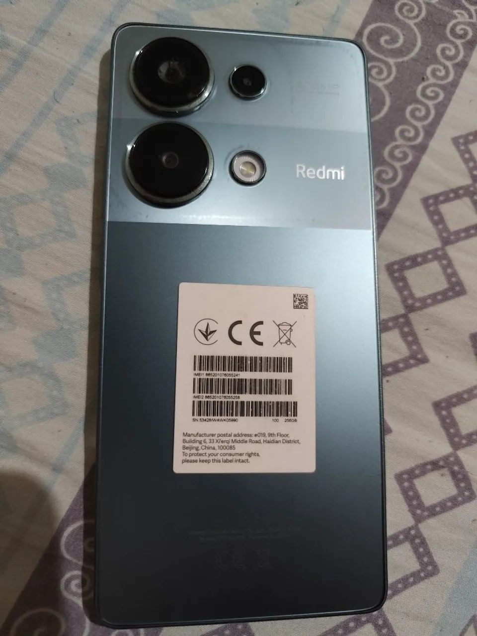 Redmi Note 13 Pro  <br>Celular sem muitas marca de uso <br>Valor 700,00 - Foto 2