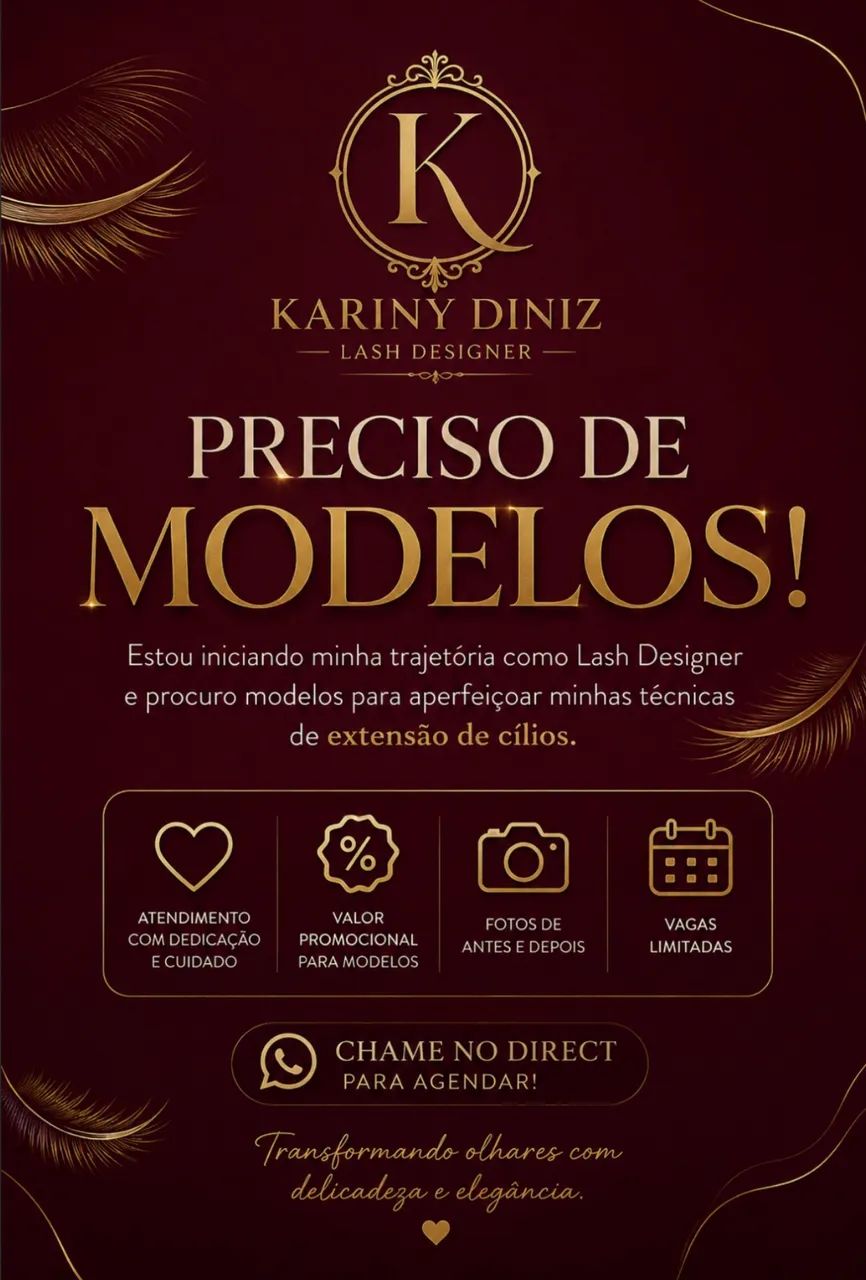 Preciso de modelos!