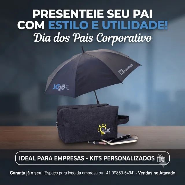 Dia dos Pais com a Grafitte Brindes personalizados