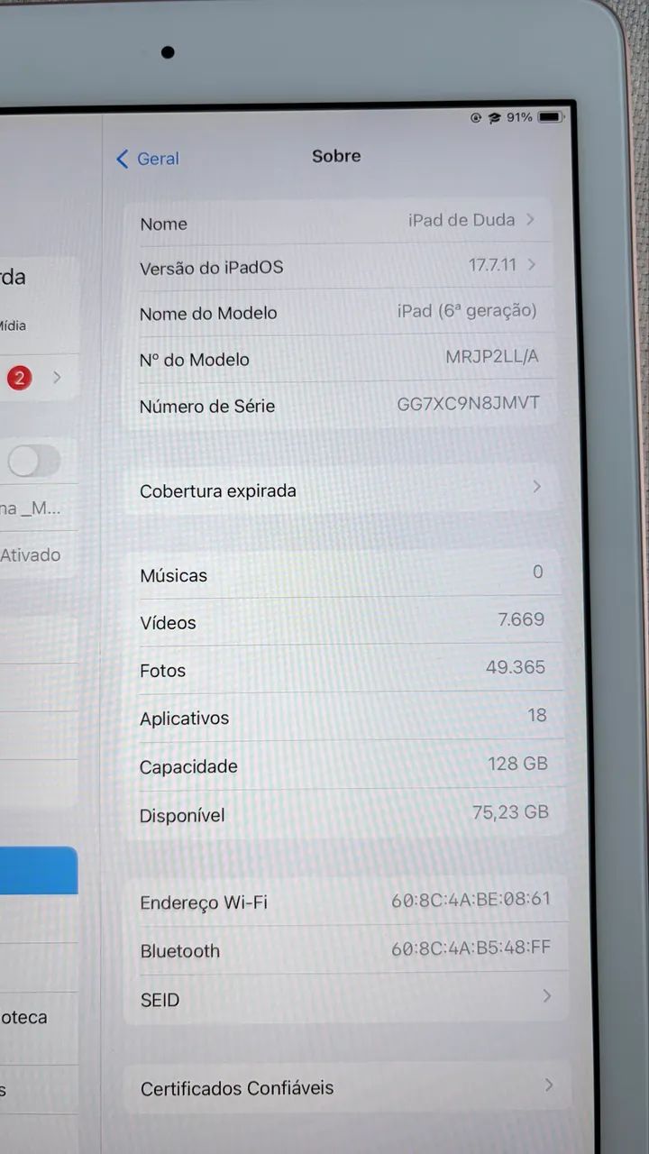 iPad 6 ouro rose - Foto 4