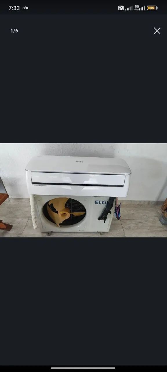 Ar condicionado 12 mil BTUs Elgin  - Foto 2