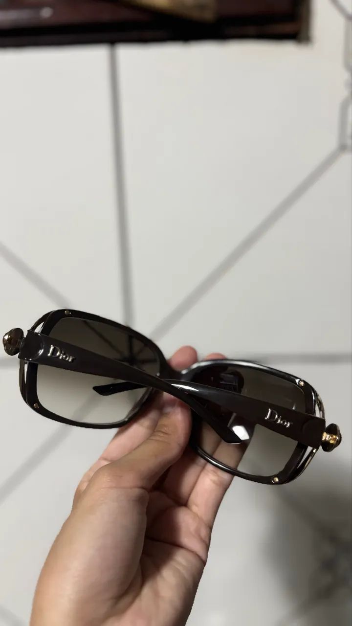 óculos de sol Christian Dior Copacabana, um clássico oversized de luxo  - Foto 2