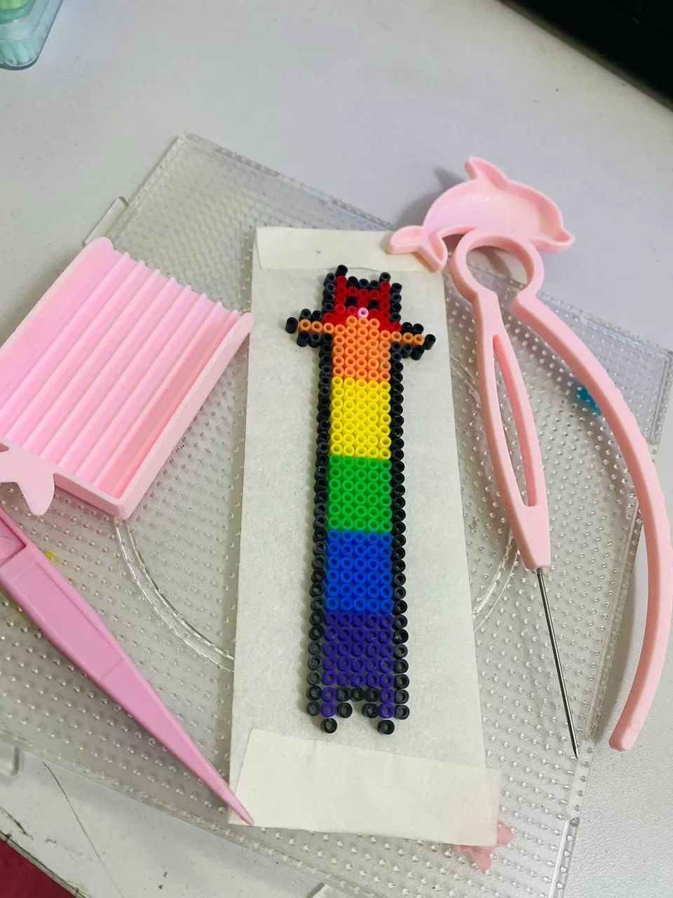 Pixel arte 2,6 mm chaveiro  - Foto 5