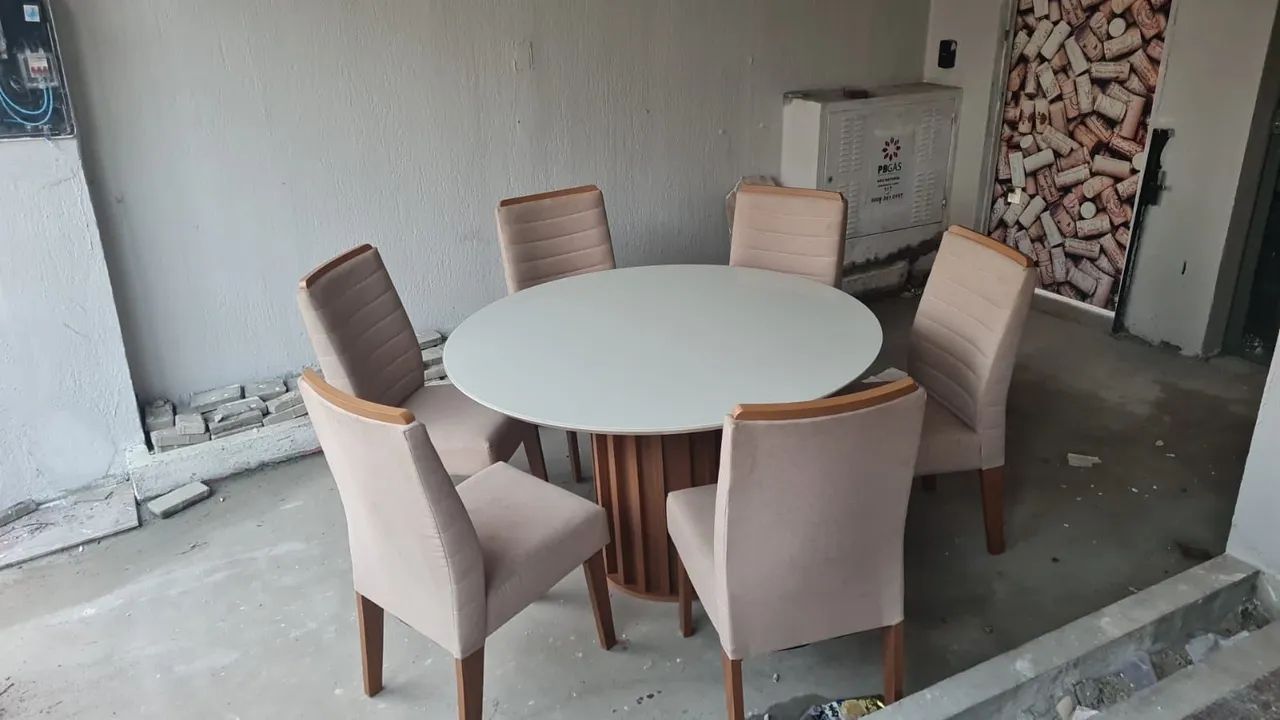 Mesa Redonda com Cadeiras - Foto 3