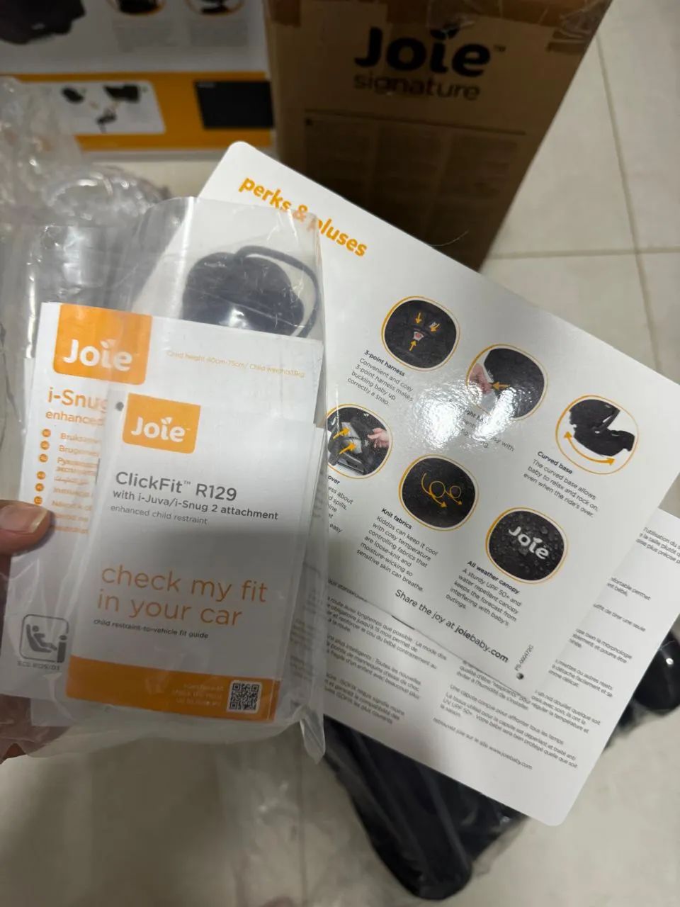 Bebe conforto Joie I-Snug 2 - Foto 2