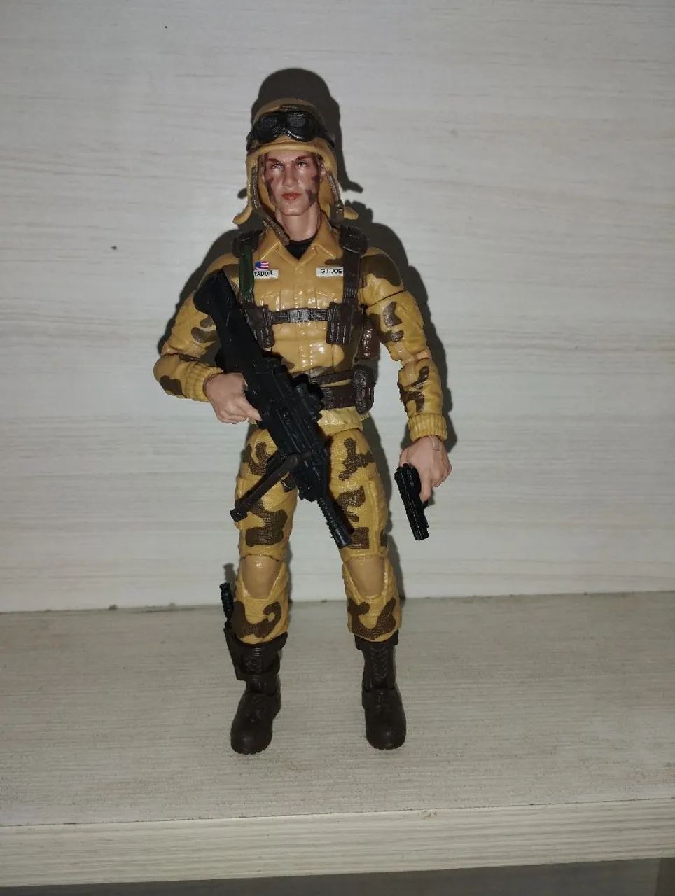 Action figure GI classified Dusty desert