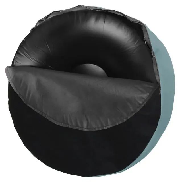 Pouf Inflável Azul Claro - Foto 3