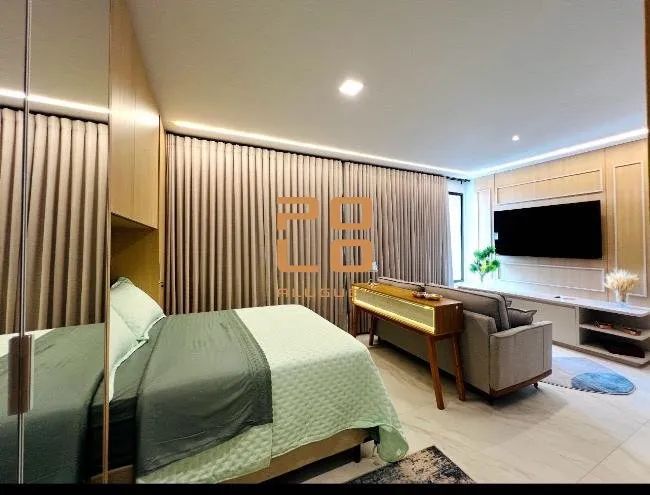 Apartamento mobiliado para alugar no Edifício Residencial World Trade Center, no Setor Mar - Foto 7