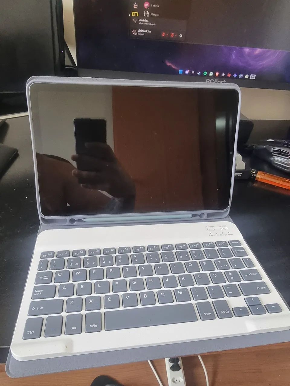 Tablet Galaxi Tab S6 Lite, 64GB com caneta e telcado