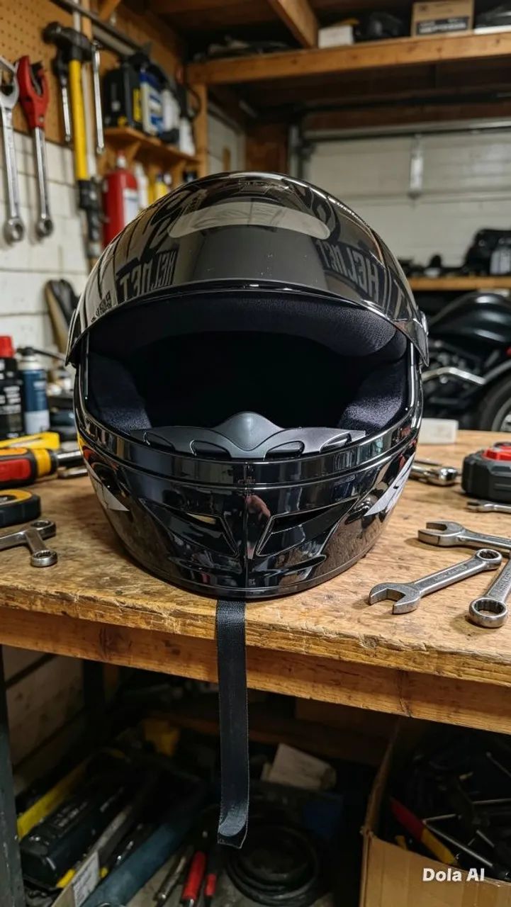 Capacete Black solid - ENT GRÁTIS  - Foto 2