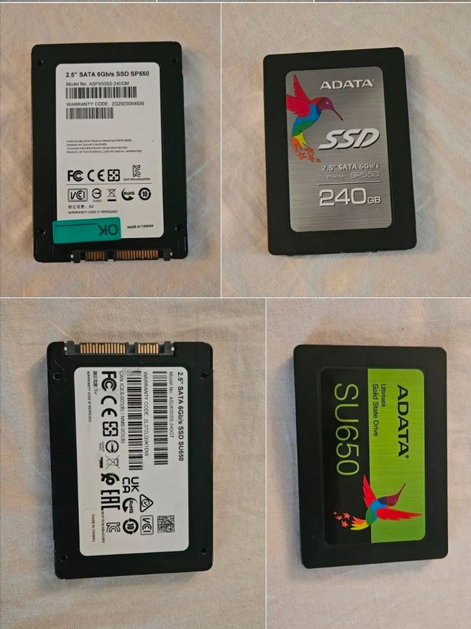 Ssd Adata de 240GB preço da unidade 