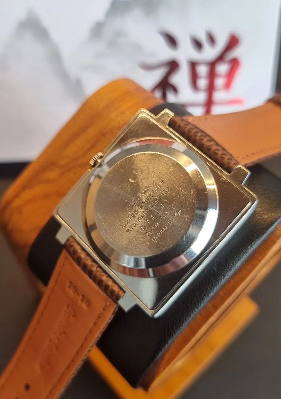 Relógio Seiko 5 Automático JDM, Linha Actus "Square" - Foto 3