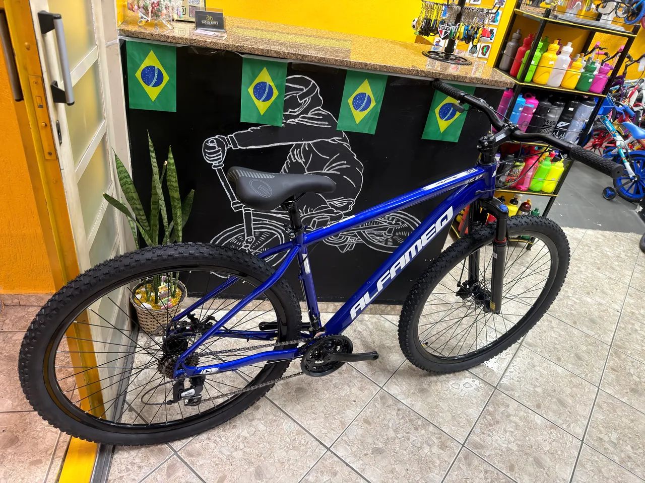 BICICLETA ARO 29 ALFAMEQ ALUMINIO NOVA - Foto 5