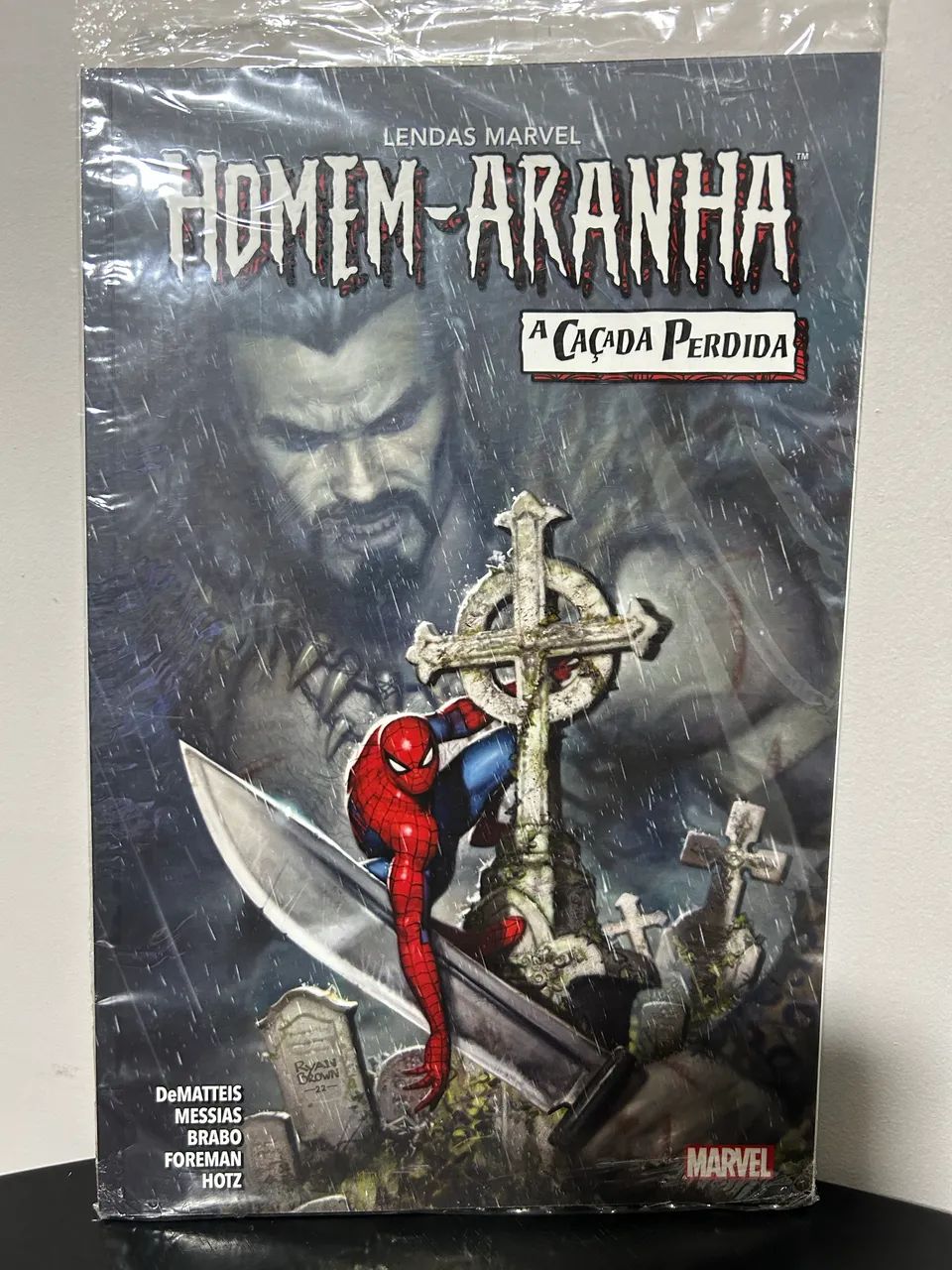 Hq homen aranha- A caçada perdida - Panini