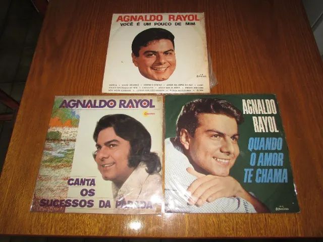 Disco Vinil Lote Agnaldo Rayol