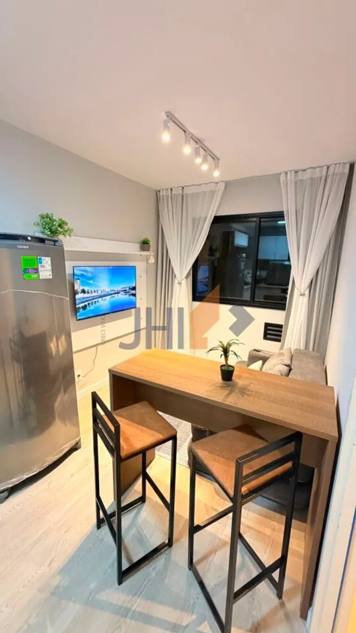 Studio Mobiliado à Venda | Bela Vista, 25m² e Rooftop Panorâmico - Foto 4