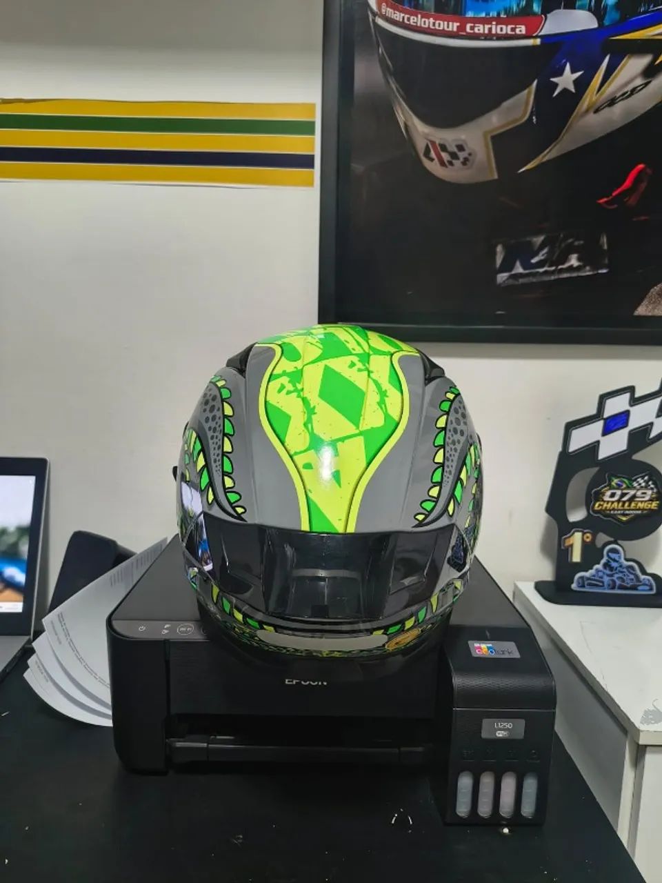 OPORTUNIDADE capacete axxis panther o mais top - Foto 2