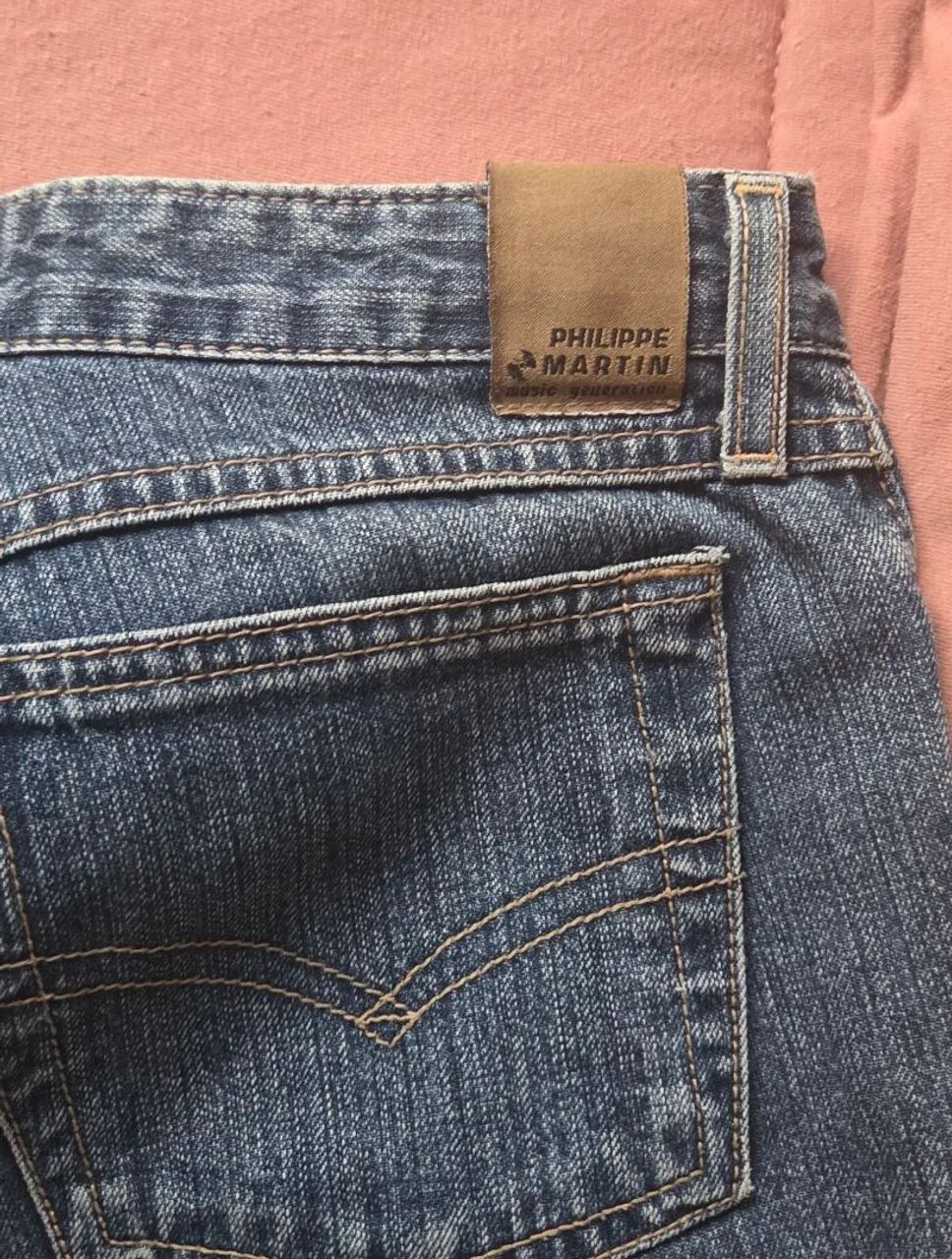 Calça jeans flare Y2K Philippe Martin (anos 2000) - Foto 5