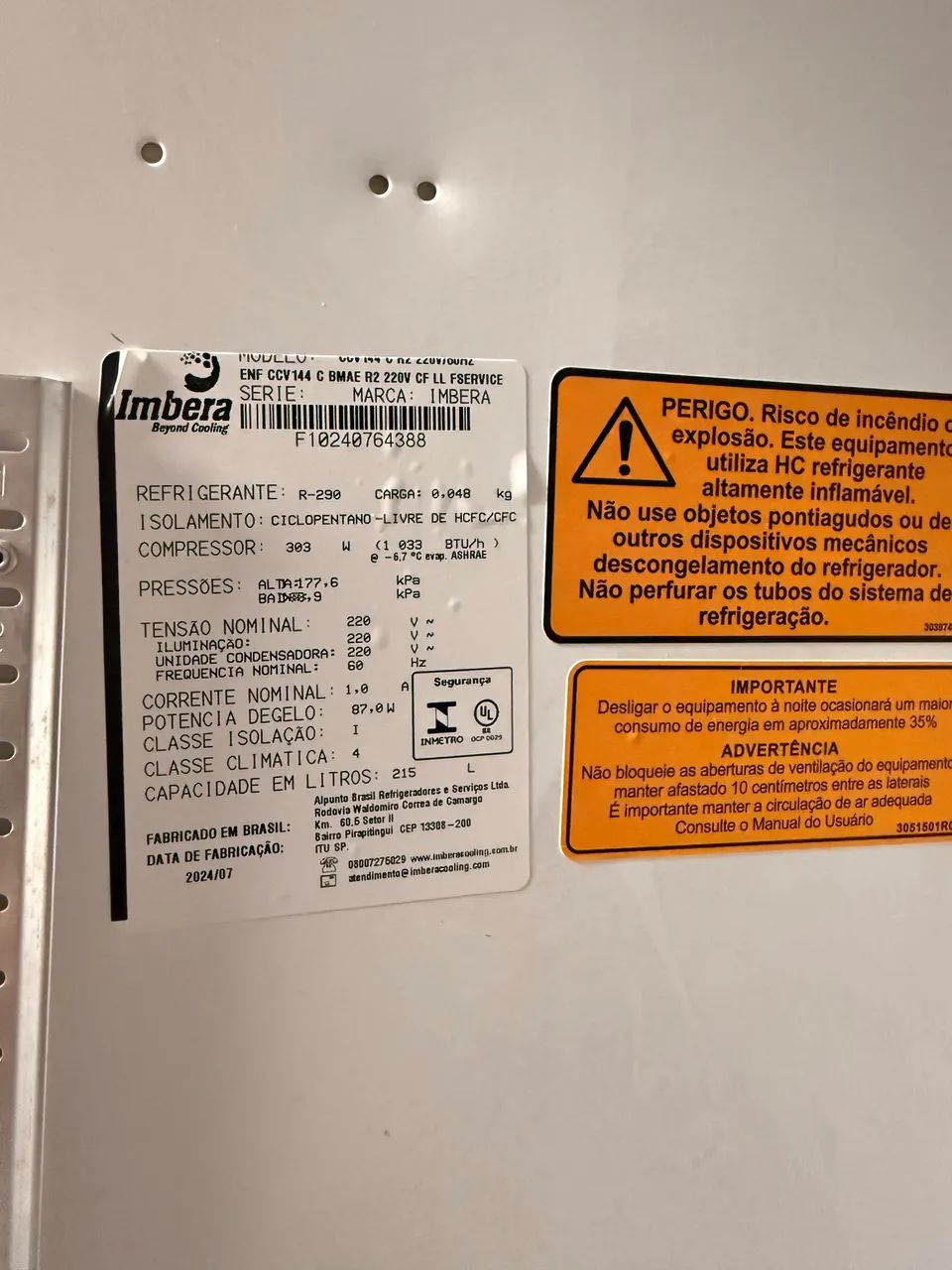 Freezer expositor Imbera - Foto 2