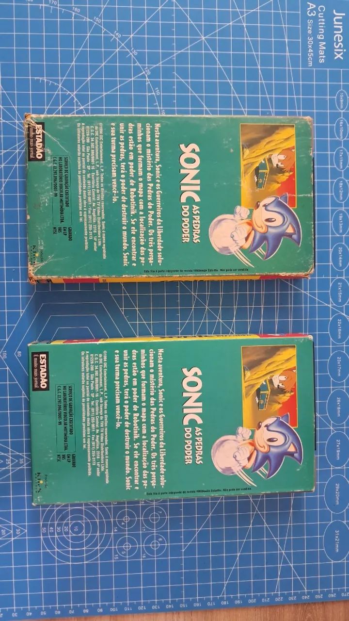 VHS Sonic Videomania Estadão (Bem Conservado) - Foto 2