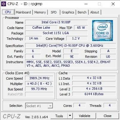 Kit Intel 9a Ger: i3 9100F + Asus TUF Gaming - Foto 3