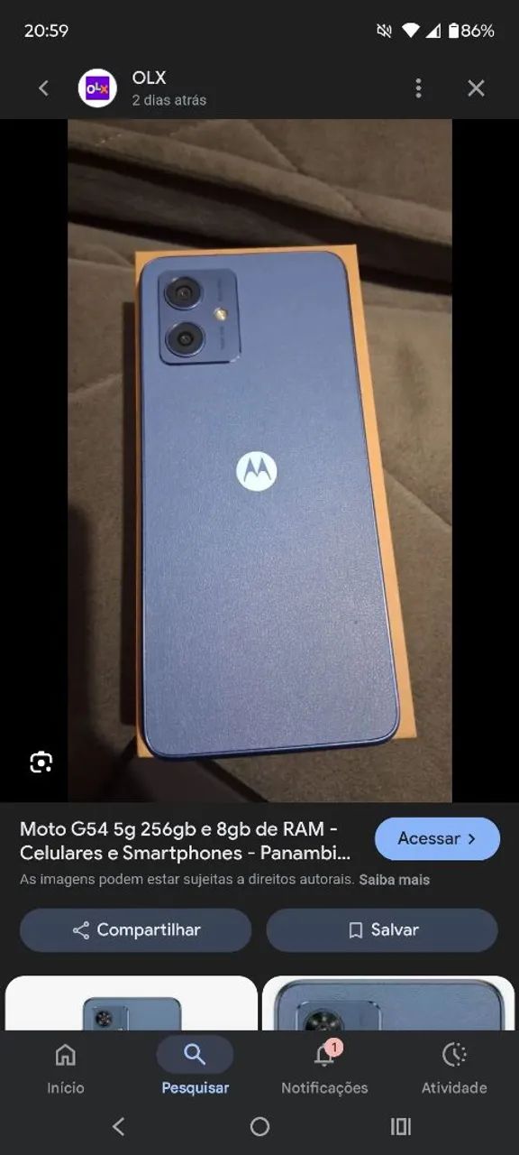 Motog 54 256g 8g  - Foto 2