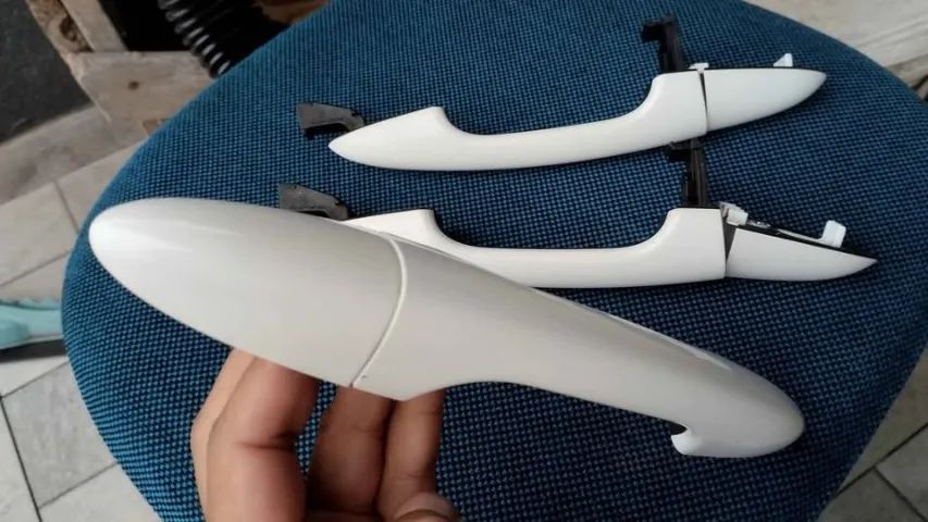 kit 3 Puxador original externo HB20 Branco