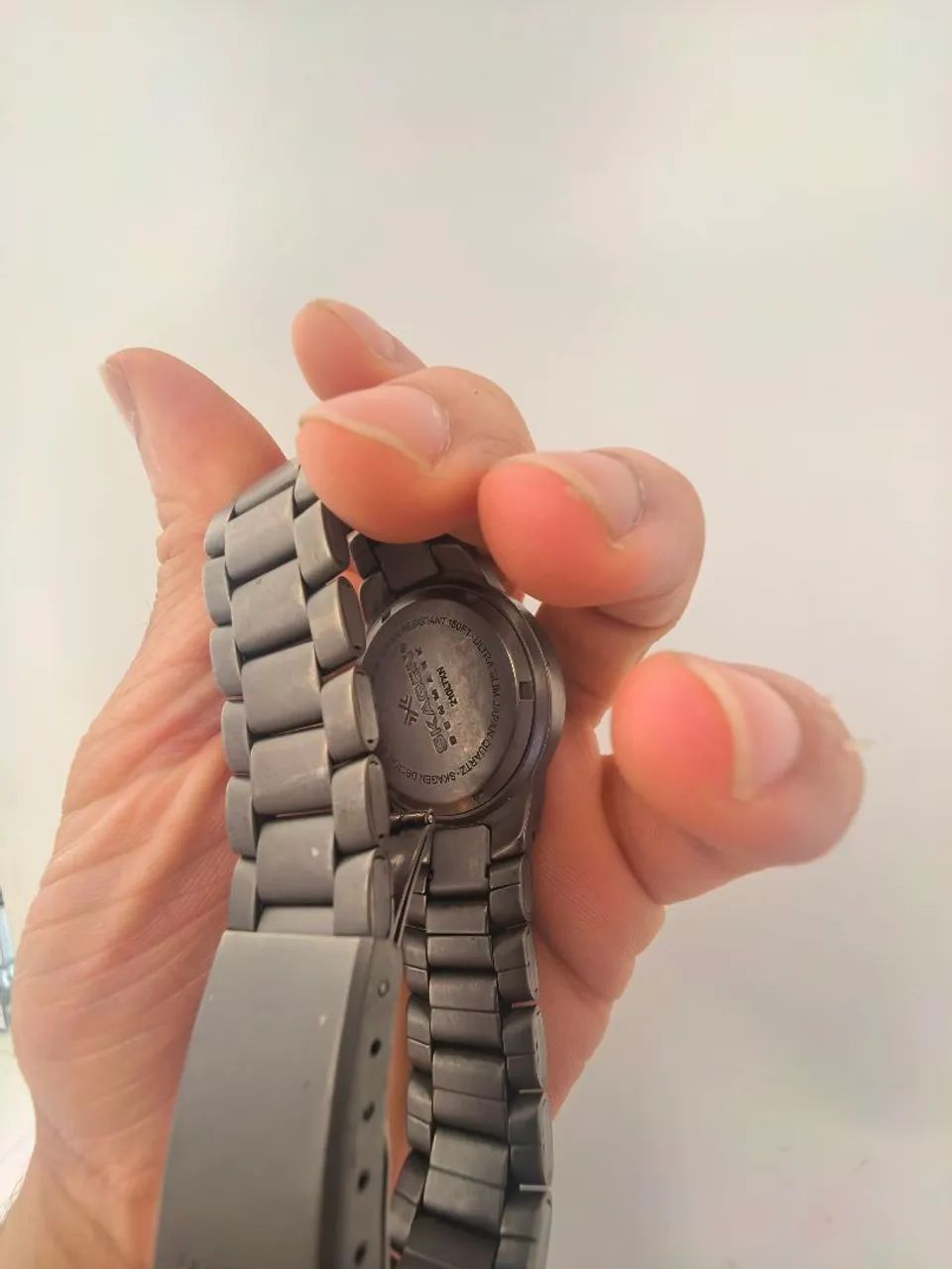 Relogio skagen em titânio  - Foto 5