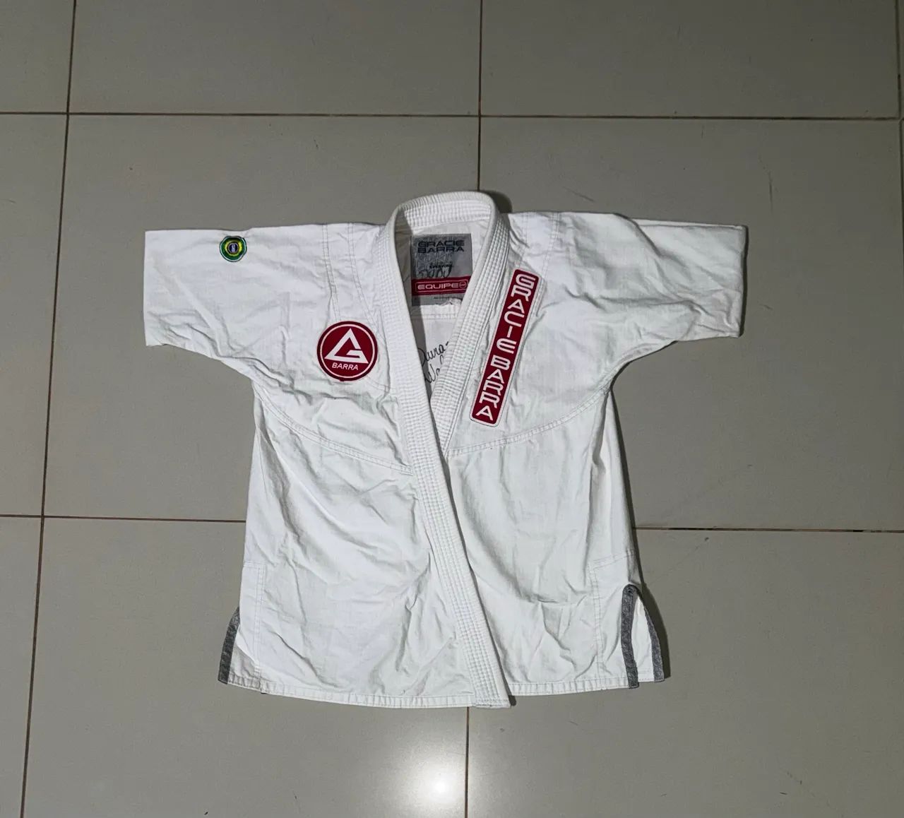 ? KIMONO BRANCO GRACIE BARRA