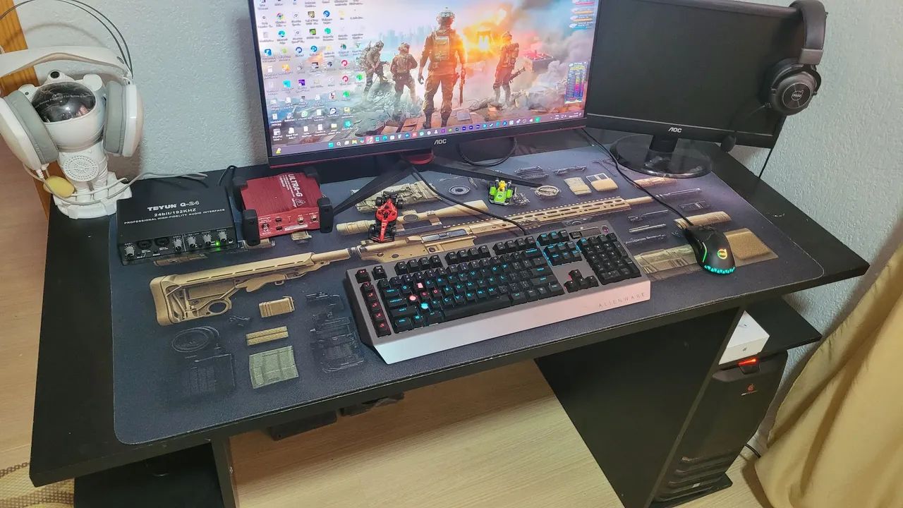 Uma mesa gamer - Foto 2