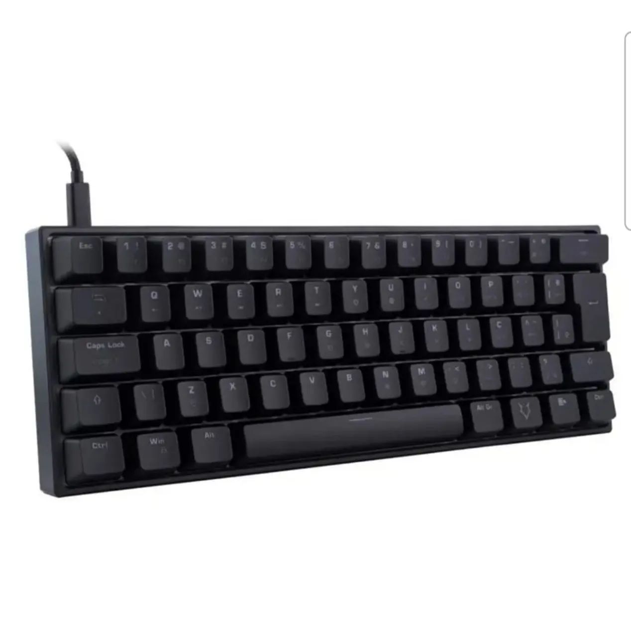 Teclado mecânico HUSKY BLIZZARD SWITCH RED - Foto 3