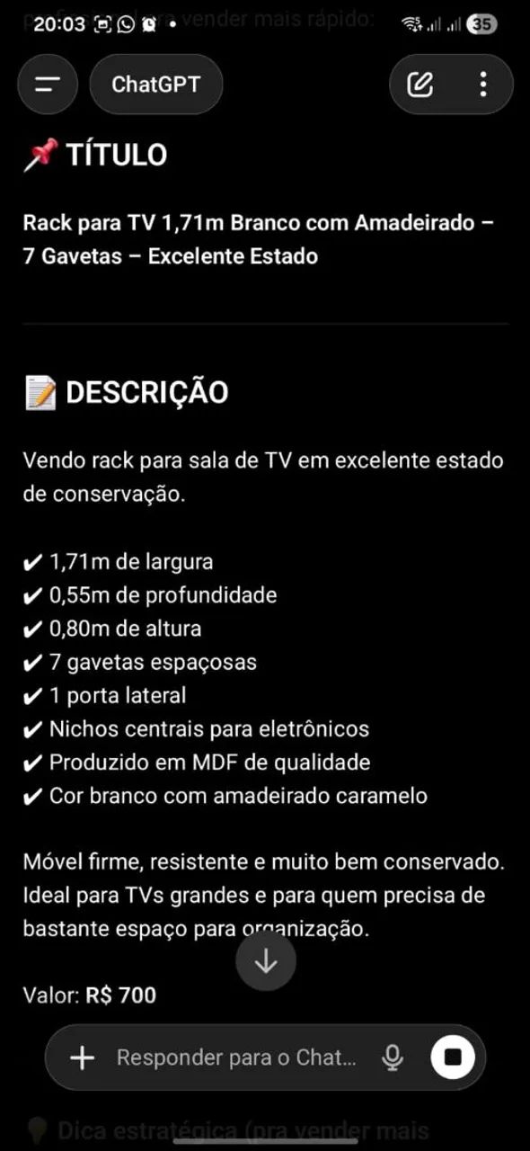 Rack para TV  - Foto 2