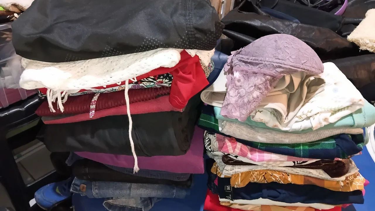 Roupas para brechó 