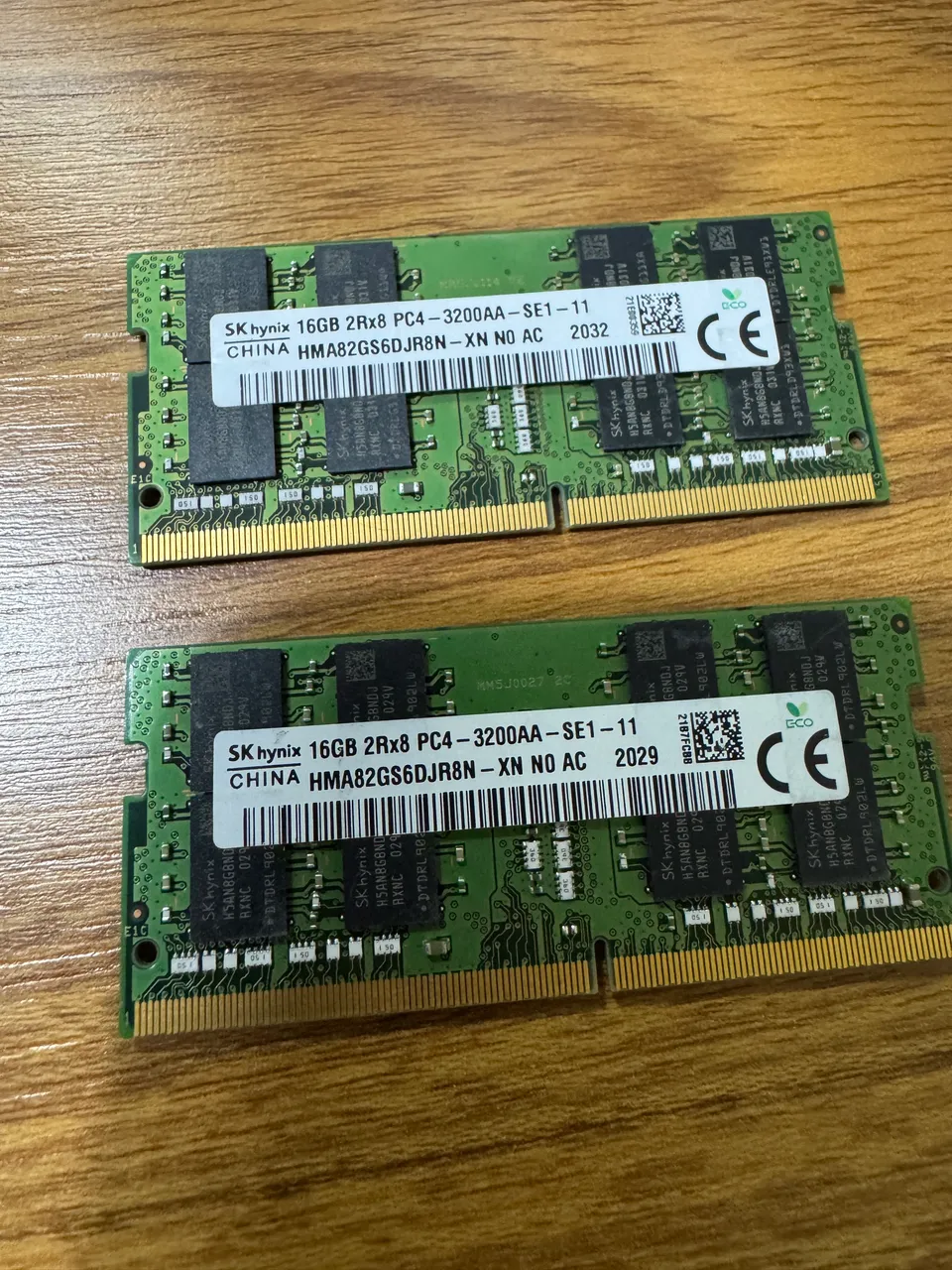 SK hynix DDR4 32GB（16GB×2）3200MHz Kit 32GB (2x16gb) Memória Ram Notebook Sk Hynix - Memória RAM
