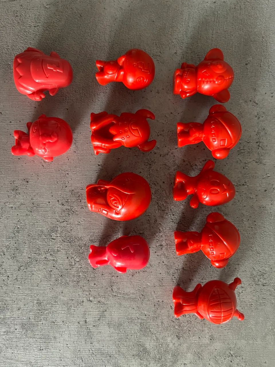 Gogos Crazy Bones vermelhos