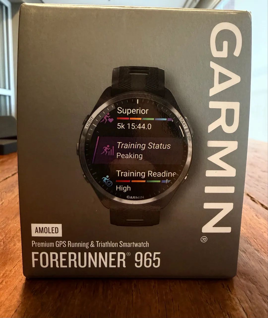 Garmin Forerunner 965 AMOLED - NUNCA USADO EM TREINO