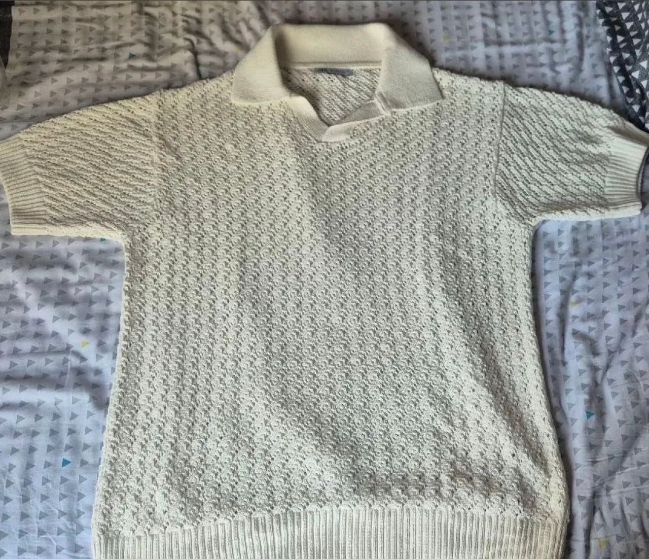 Camiseta Tricô Zara Nova