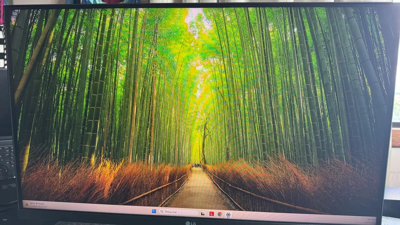 Monitor LG 27 tela ips FullHD - Foto 3