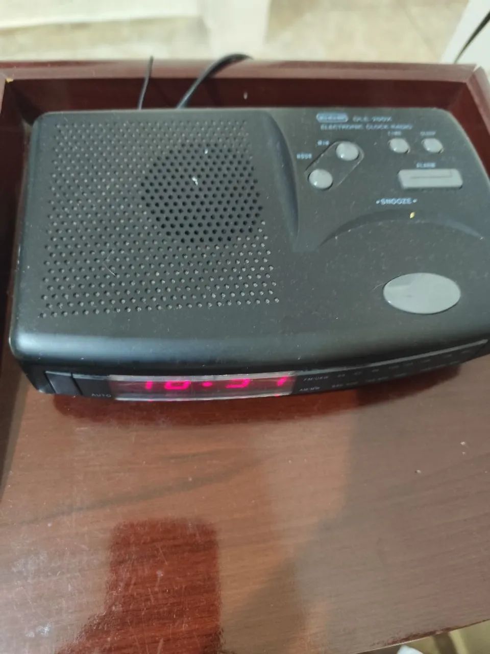 Rádio relógio cce antigo  - Foto 2