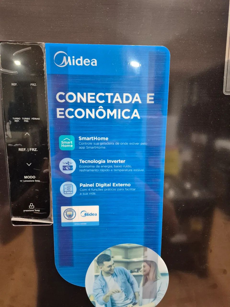 Refrigerador sid by sid 511 litros preto  - Foto 5