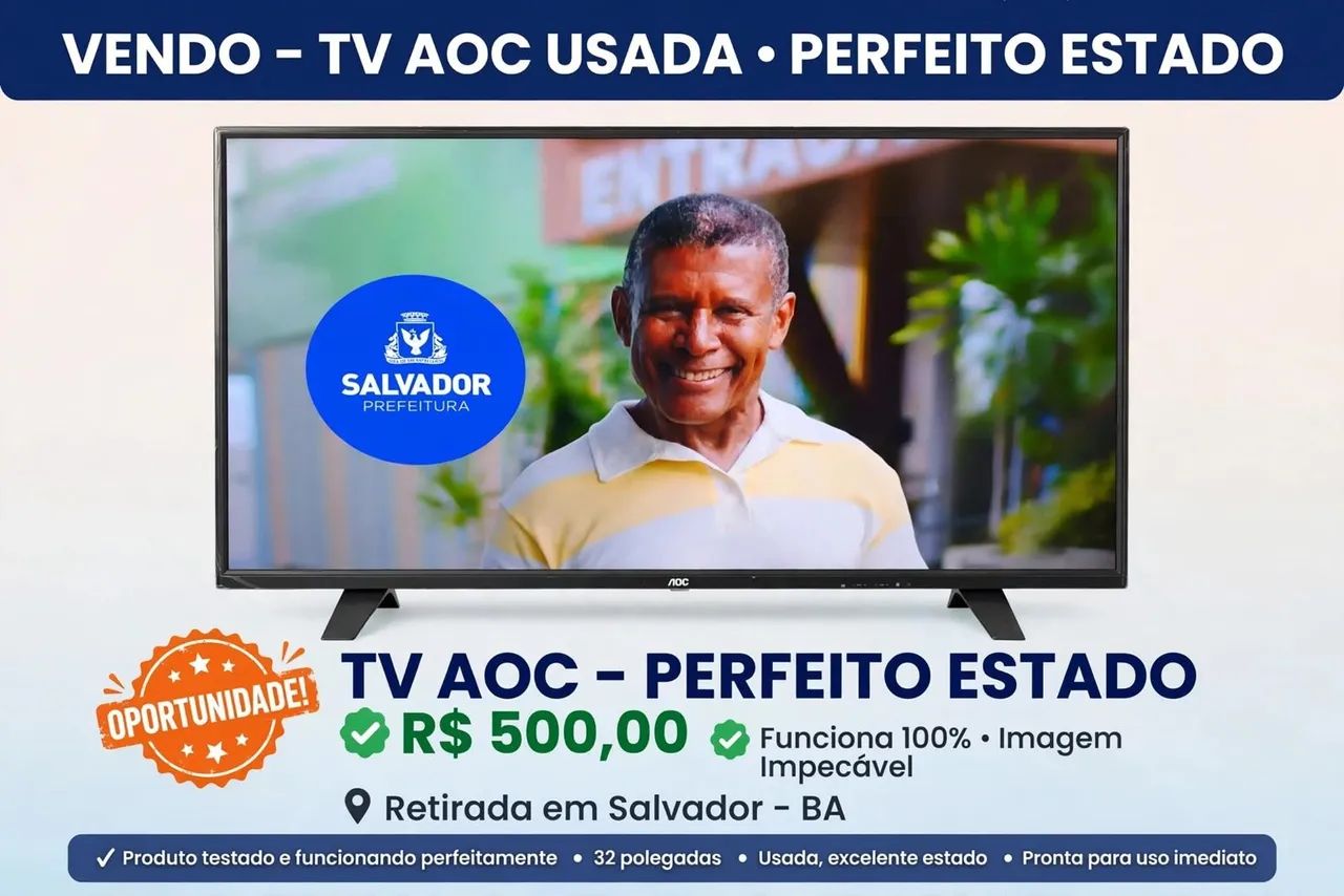 Tv AOC 32 polegadas