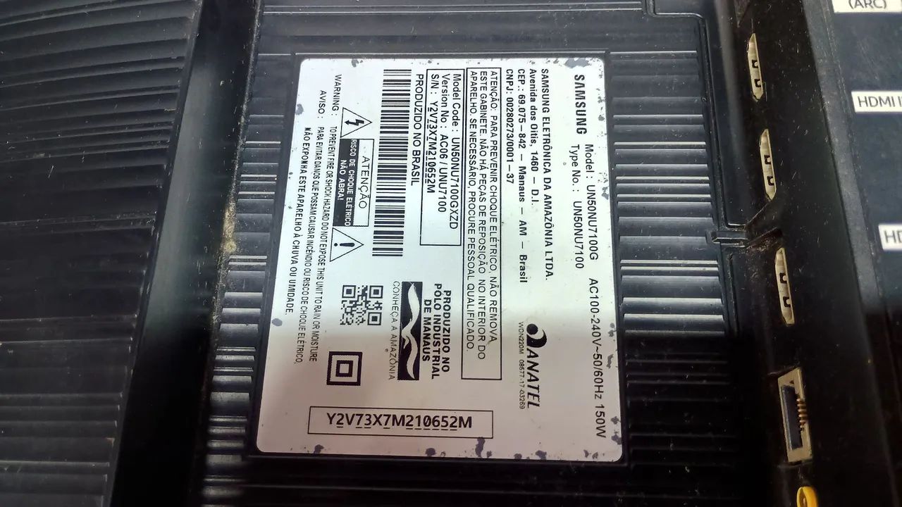 Smart tv Samsung 50 polegadas 100 reais 