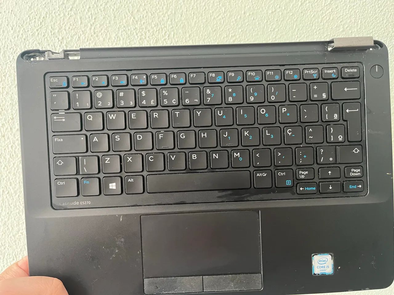 Teclado Com Luz Para Dell Latitude 12 E7270, E5270 Com Ç