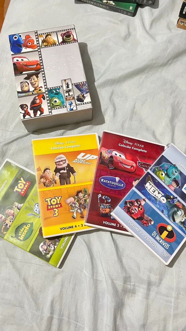 Coleção completa 11 DVDs da PIXAR - Foto 3