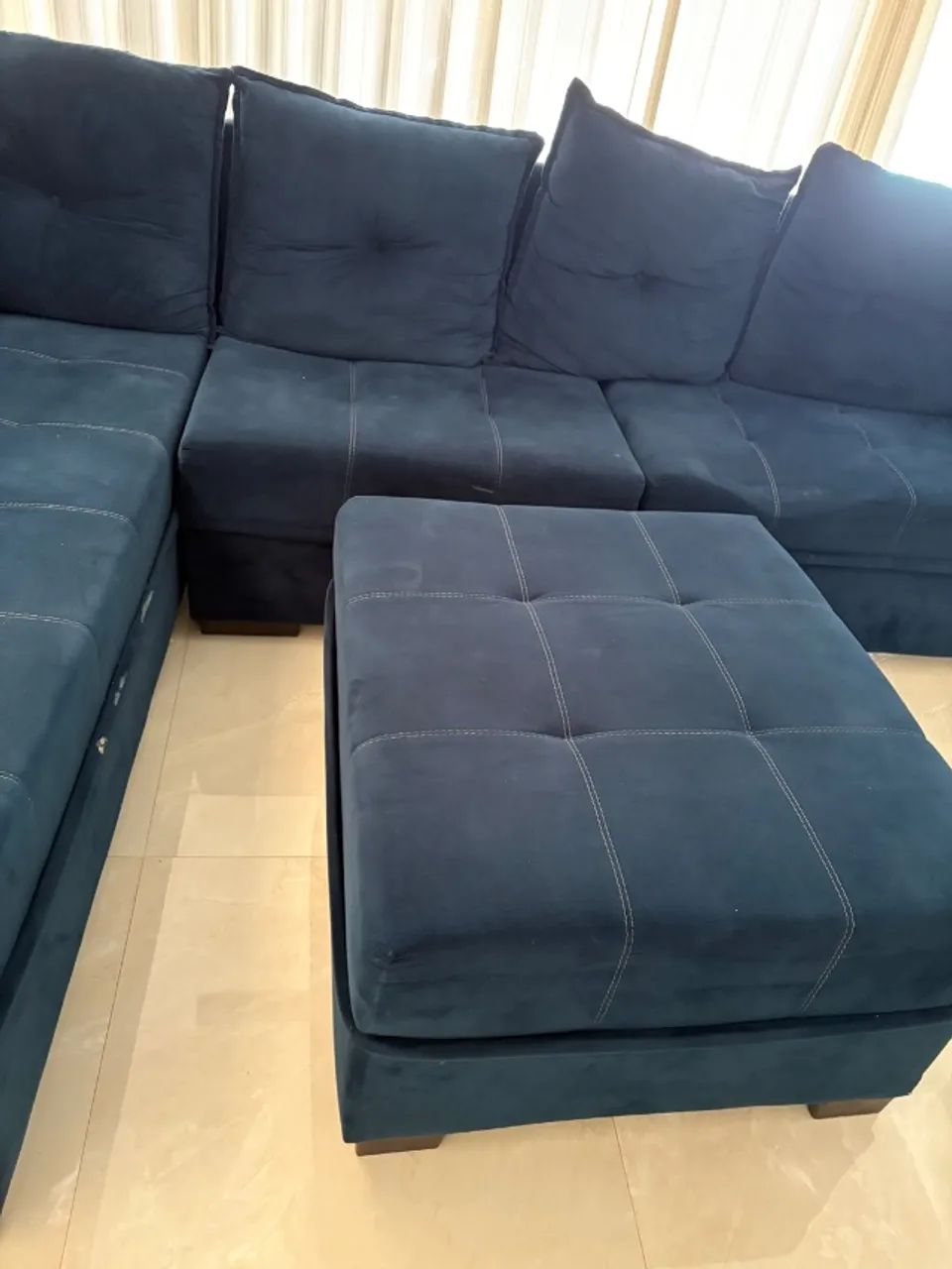 Sofá azul  - Foto 3