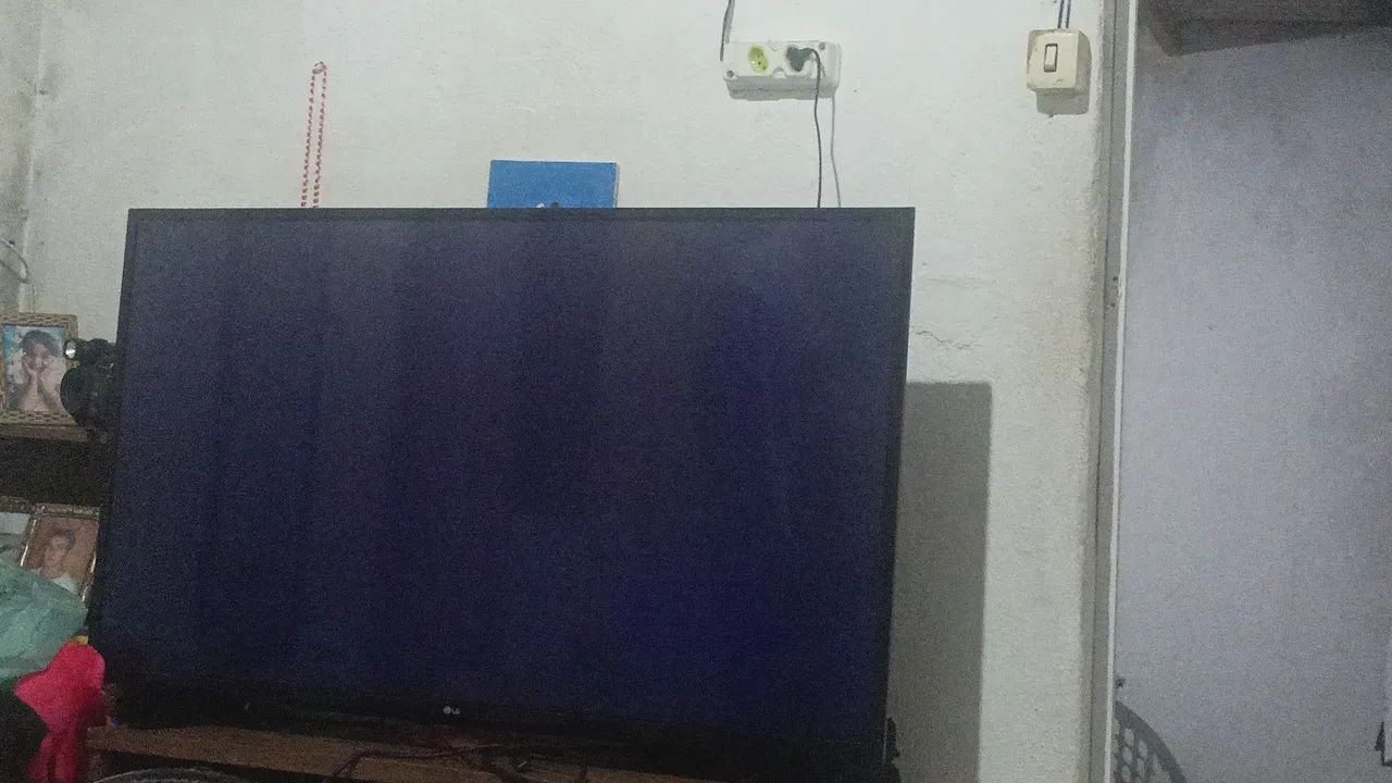 tv LG 49 polegadas tela queimada  - Foto 2